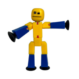 Фігурка Stikbot для анімаційної творчості (жовто-синій) (TST616-23UAKDY)
