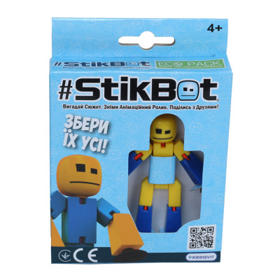 Фігурка Stikbot для анімаційної творчості (жовто-синій) (TST616-23UAKDY)