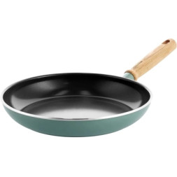 Сковорода GreenPan Mayflower, 24 см з керамічним покриттям, блакитна (CC001668-001)