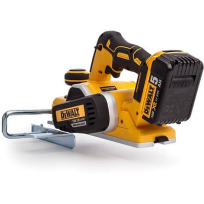 Електрорубанок DeWALT 18 В XR Li-lon, ширина 82 мм, 2*5Ah, кейс (DCP580P2)