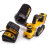 Електрорубанок DeWALT 18 В XR Li-lon, ширина 82 мм, 2*5Ah, кейс (DCP580P2)