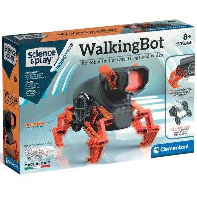 Конструктор Clementoni серія Science &amp; Play- Робот WalkingBot (75039)