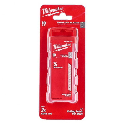 Лезо Milwaukee сегментоване 9 мм, 10 шт (4932480106)