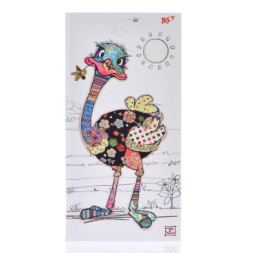 Блокнот Yes 100 * 200мм 96 л &quot;BugArt White ostrich&quot; клітина (151441)