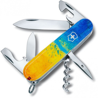 Ніж Victorinox Spartan Ukraine 91 мм Жовто-синій малюнок (1.3603.7_T3100p)