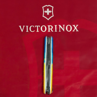Ніж Victorinox Spartan Ukraine 91 мм Жовто-синій малюнок (1.3603.7_T3100p)