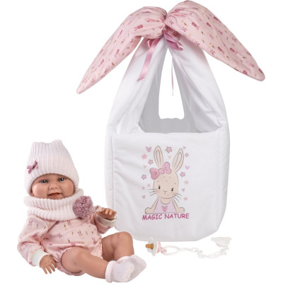Лялька Llorens Nica Rn Porta Bebe &quot;Magic Nature&quot;, 40 см (73802)