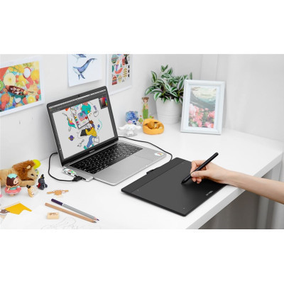 Графічний планшет XP-Pen Deco Fun L Pink (Deco Fun L_R)