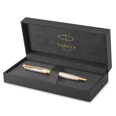 Ручка кулькова Parker SONNET 17 Silver Mistral GT BP (88 632)
