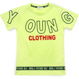 Футболка дитяча Breeze &quot;YOUNG CLOTHING&quot; (15159-140B-green)