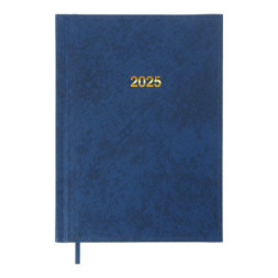 Тижневик Buromax датований 2025 BASE А5 синій (BM.2108-02)