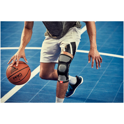 Фіксатор коліна Adidas Knee Support ADSU-12521BK-NL чорний Уні S (885652022125)