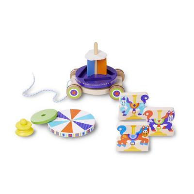 Розвиваюча іграшка Melissa&amp;Doug Перша дерев&#039;яна іграшка Карусель (MD13616)