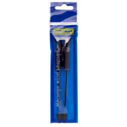 Ручка масляна Buromax MaxOFFICE 2 шт., в блістері, чорна (BM.8352-02-2)