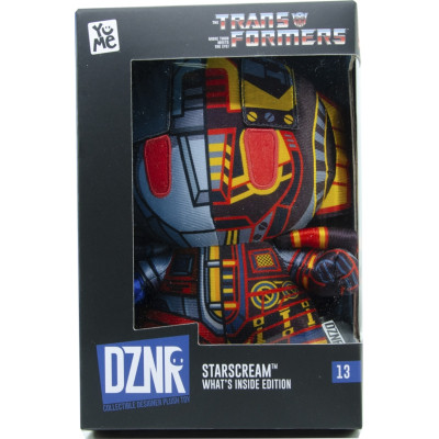 М&#039;яка іграшка YUME колекційна Transformers - Starscream м&#039;яконабивна (19622)