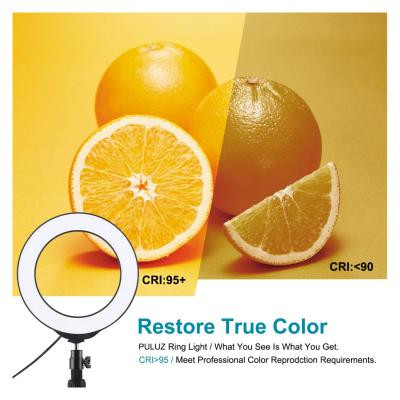 Набір блогера Puluz Ring USB LED lamp PU392 6.2&quot; + table mount 18-28 см (PU392)