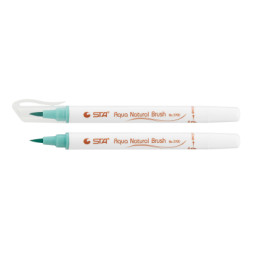 Художній маркер STA пензлик акварельний AQUA NATURAL BRUSH 3700, м'ятний (STA3700-35)