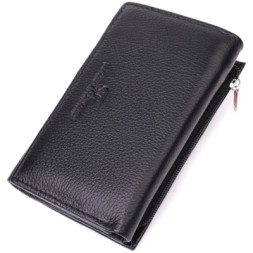 Гаманець ST Leather Шкіряний Чорний (22488)