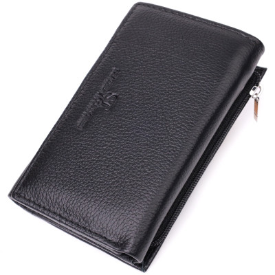 Гаманець ST Leather Шкіряний Чорний (22488)