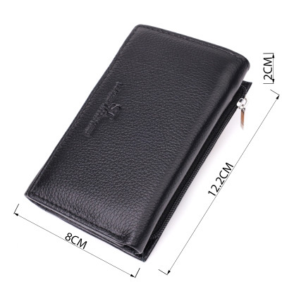 Гаманець ST Leather Шкіряний Чорний (22488)
