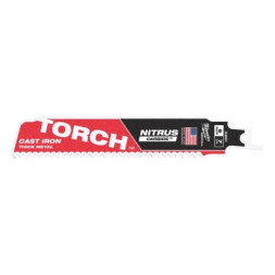 Полотно Milwaukee для шабельної пили TORCH CARBIDE NITRUS, 150мм/крок зуба 3,6мм, метал (48005261)