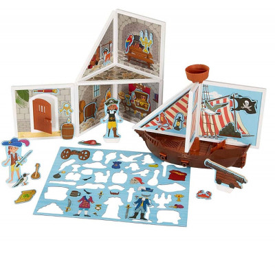 Ігровий набір Melissa&amp;Doug магнітний Піратська бухта (MD30664)