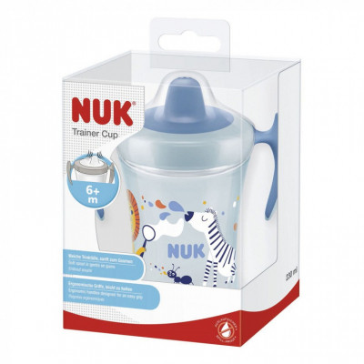 Поїльник-непроливайка Nuk Evolution Trainer Zebra 230 мл (3953129)