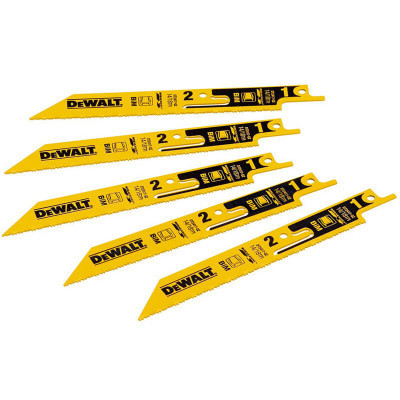 Полотно DeWALT біметалічний BREAKAWAY, 152 мм, крок 14-18 TPI, 5 шт (DT2417)
