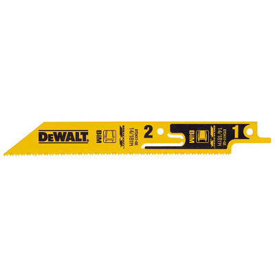 Полотно DeWALT біметалічний BREAKAWAY, 152 мм, крок 14-18 TPI, 5 шт (DT2417)