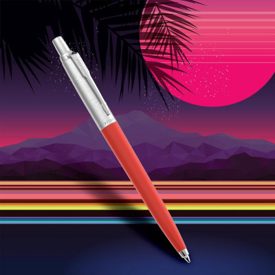 Ручка кулькова Parker JOTTER 17 Originals Vermilon CT BP в Eco упаковці (15 932_BREDe)