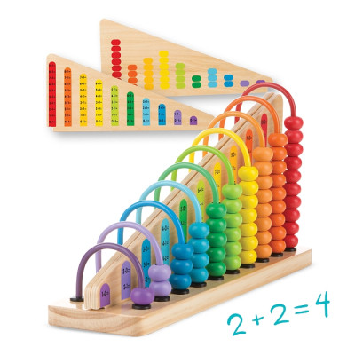 Розвиваюча іграшка Melissa&amp;Doug дерев&#039;яна рахівниці &quot;Додавання і віднімання&quot; (MD9272)