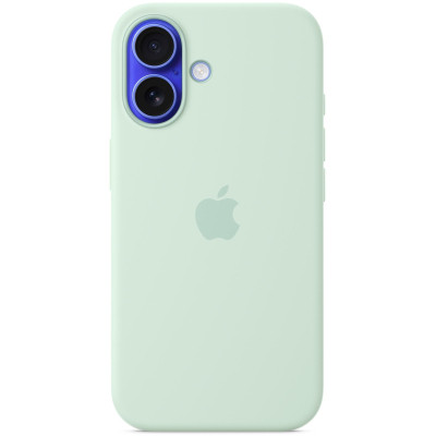 Чохол до мобільного телефона Apple iPhone 16 Silicone Case with MagSafe - Aquamarine,Model A3313 (MDGP4ZM/A)