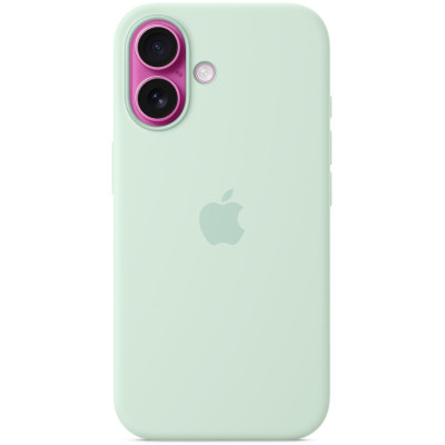 Чохол до мобільного телефона Apple iPhone 16 Silicone Case with MagSafe - Aquamarine,Model A3313 (MDGP4ZM/A)