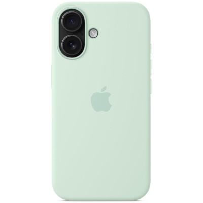 Чохол до мобільного телефона Apple iPhone 16 Silicone Case with MagSafe - Aquamarine,Model A3313 (MDGP4ZM/A)