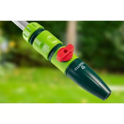 Шланг для поливу Verto на автоматичній котушці, 20м+2м, 1/2&quot; (15G891)