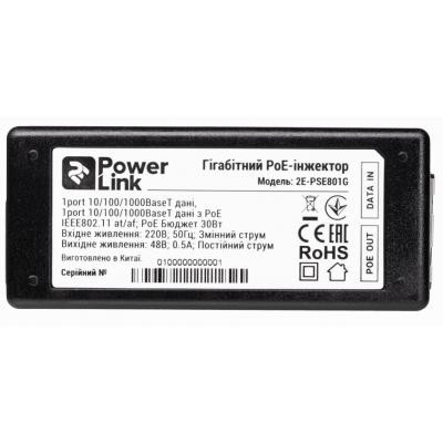Адаптер PoE 2E 2E-PSE801G