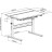 Парта FunDesk Colore grey (515818)