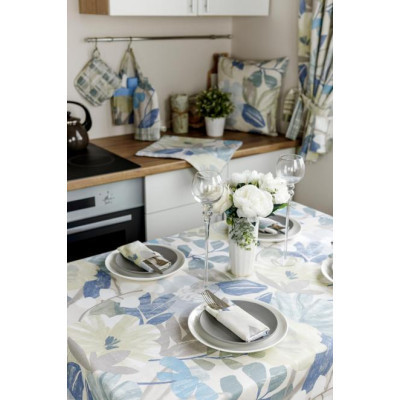 Серветка на стіл Прованс Блакитні Квіти 35х45 см (4823093449633)
