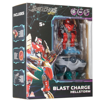 Трансформер Screechers Wild ! S5 L1 – Хелшторм (EU686112)