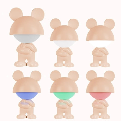 Нічник Kite Світильник LED з акумулятором Dreamy Mouse, персиковий (K25-315-2-4)
