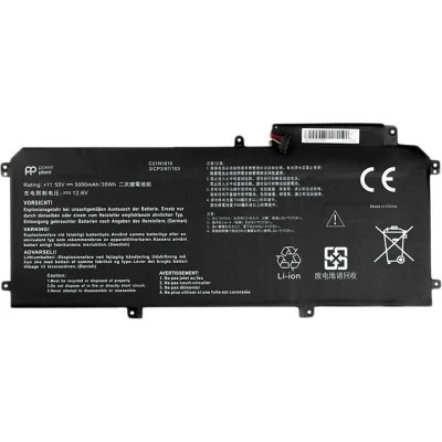 Акумулятор до ноутбука ASUS ZenBook UX330 C31N1610, 4680mAh (54Wh), 3cell, 11.55V, Li-Pol (A47881)