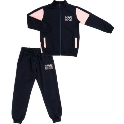 Спортивний костюм дитячий Joi LOVE (S-801-158G-black)