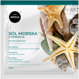 Ароматичне саше Aroma Home Морська сіль з конвалією (100230)