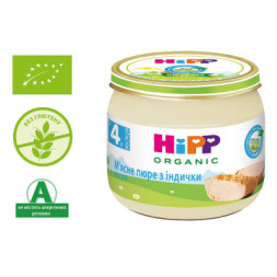 Дитяче пюре HiPP з індички, 80 г (9062300126010)