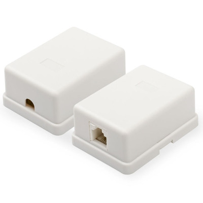 Комп&#039;ютерна розетка Atcom RJ45 x1 UTP cat.6 (60251)
