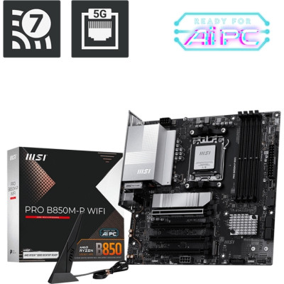Материнська плата MSI PRO B850M-P WIFI