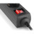 Мережевий фільтр живлення REAL-EL RS-6 Protect M 3m, black (EL122300034)