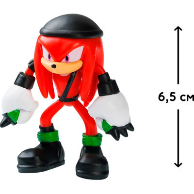 Фігурка Sonic Prime Наклз готовий до бою 6,5 см (SON2010G)