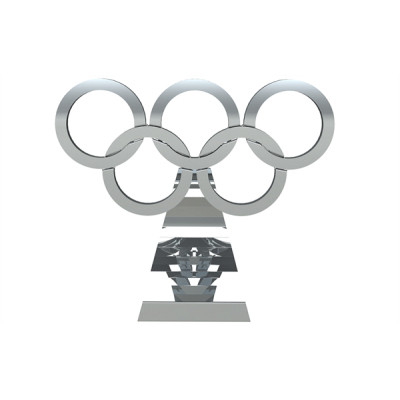 Конструктор Metal Time Колекцiйна модель Rings of Strength Олімпійські кільця (MT021Y)