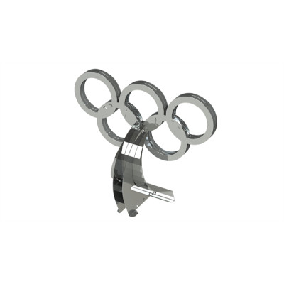 Конструктор Metal Time Колекцiйна модель Rings of Strength Олімпійські кільця (MT021Y)